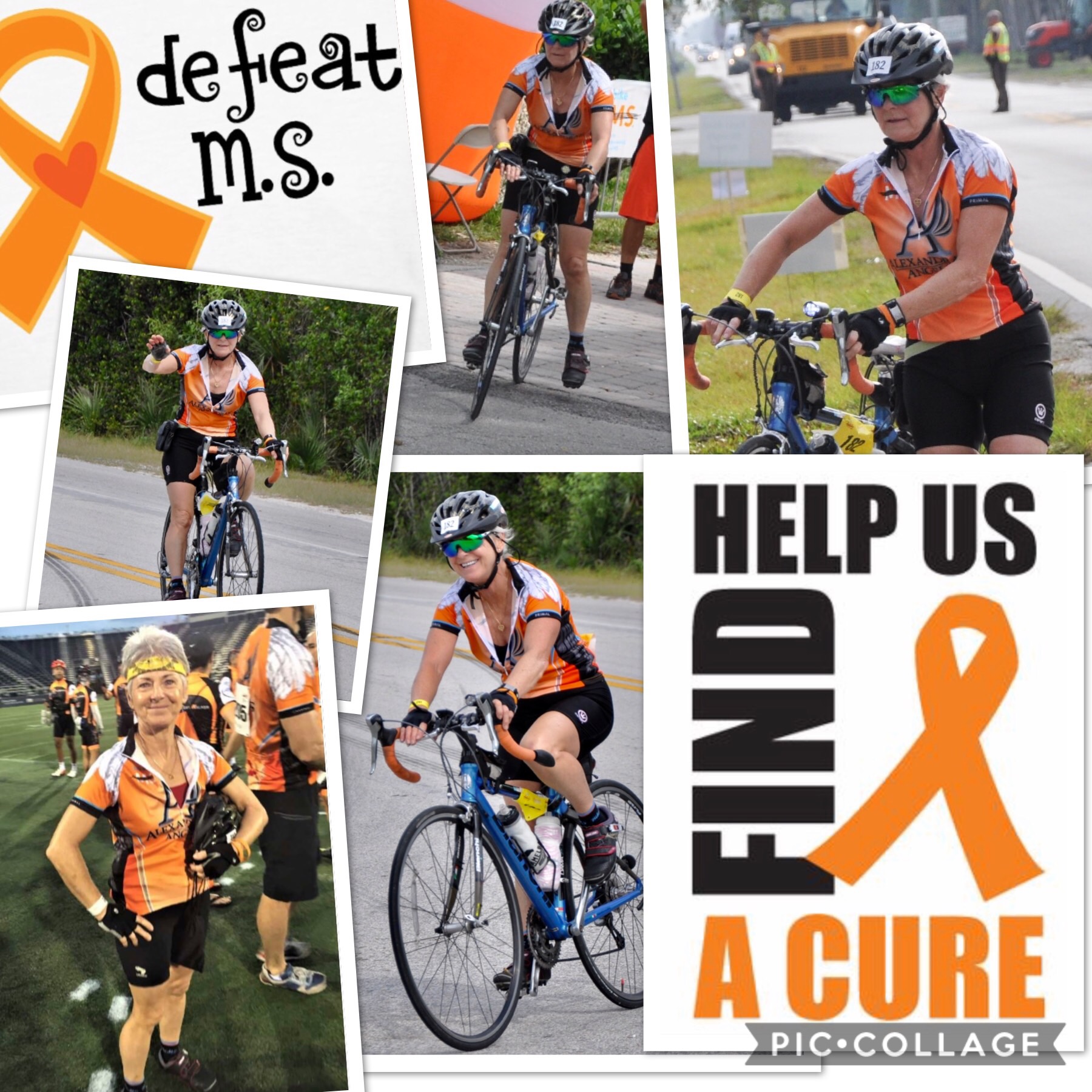 Ghislaine Poirier collage - Alexandra's Angels MS Foundation